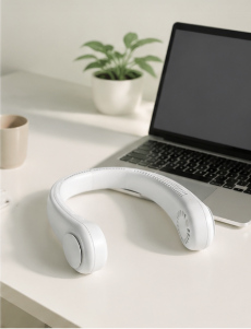 Ventilateur de Cou Sans Lames — Rechargeable USB